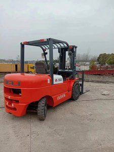 משומש מלגזה יד שנייה 99% מזלגות חדש k50 3ton 4 x4 גלגל מקורי זול סין משומש מלגזה משומש מלגזה - Product Image 2