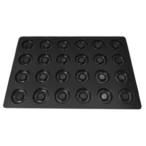 60X40CM grande 24 cavidades silicona Donut molde grado alimenticio antiadherente Donut pastel Chocolate hornear <span class=keywords><strong>Pan</strong></span> - Product Image 3