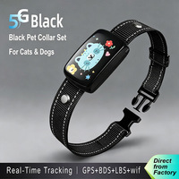 Traceur GPS pour animaux de compagnie 4G LTE mondial, localisateur GPS longue autonomie, collier de suivi anti-perte pour chiens et chats, positionnement en temps réel