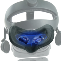 Accessoires de couverture de nez en matériau souple EVA à montage d'interface faciale confortable, respirant et facile à installer pour Valve Index vr