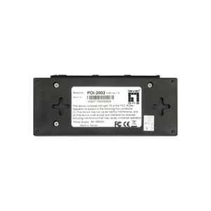 LevelOne PoE Injector POI-2002 10/100Mbps Ethernet Power Over <b>Lan</b> <b>Adapter</b> For Network Devices - Product Image 2