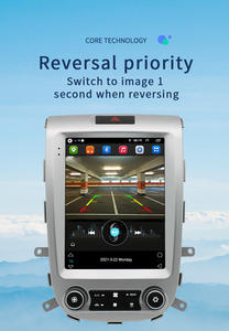 Radio de Coche Android con Pantalla Táctil Vertical de 9.7 Pulgadas y GPS para Hyundai Santa Fe 2006-2012, Reproductor Estéreo de <span class=keywords><strong>Video</strong></span> y DVD con CarPlay, Estilo Tesla - Product Image 5