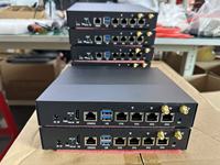 Mini PC industriel sans ventilateur Intel N150 Quad Core 4 ports LAN 2.5GbE Intel I226-V DDR5 NVMe Routeur pare-feu PfSense