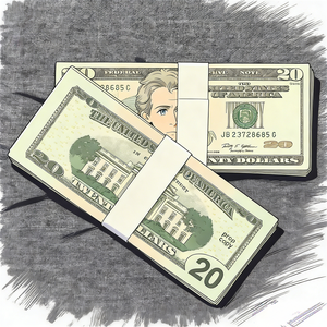 200 Piezas de Billetes de Dólar Estadounidense de Juguete, Billetes de 20, 50 y <span class=keywords><strong>100</strong></span> <span class=keywords><strong>USD</strong></span>, Dinero de Juguete para Efectos de Cine, Decoración de Fiestas de Graduación, 78*33mm, 50% de Tamaño - Product Image 2