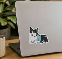 Pegatinas de Vinilo Personalizadas para Empresas, Autoadhesivas, Resistentes al Agua, con Diseño de Logotipo de Dibujos Animados para Velas y Manualidades
