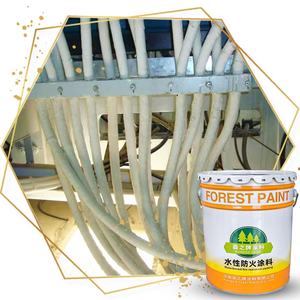 Su bazlı yangına dayanıklı sprey kaplama yangın geciktirici boya kablo ve çelik yapı - Product Image 1