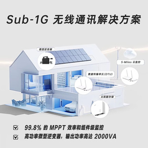 Inversor de conexión a red HOMERUN Micro Pv de salida única con monitoreo a nivel de componente para sistemas solares residenciales - Product Image 4
