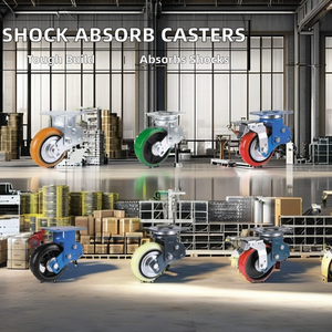 Hochleistungs-Rollen aus Polyurethan und Stahl Stoß dämpfende Lenkräder für Stabilisatoren - Product Image 3