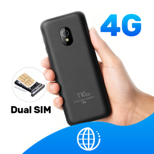 Telefono TIQ Mini M5s Conforme Kosher 64GB - Telefono Android <span class=keywords><strong>con</strong></span> Touchscreen e <span class=keywords><strong>Tastiera</strong></span> MTK 6761 - Product Image 3