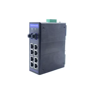 8*10/100/1000 Base-TX POE RJ45 포트 및 2*100/1000 Base-FX SFP 포트 산업용 이더넷 POE 스위치