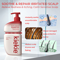 Shampooing Capillaire Hydratant Prébiotique Anti-Pelliculaire Kiekie Ingrédients Naturels pour une Thérapie Apaisante en Profondeur du Cuir Chevelu Fourniture Professionnelle pour Salons