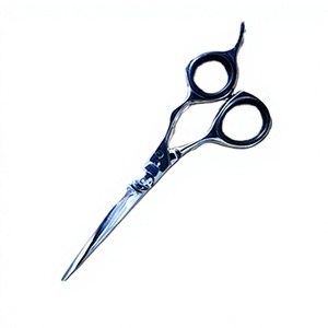 ASAP 6" Ciseaux de coiffure professionnels en acier inoxydable écologique à long manche avec poignées en plastique pour droitiers, pour salon - Product Image 4