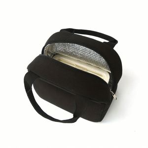 Sac à déjeuner réutilisable en velours côtelé léger et uni pour femme - Collection Sweet - Product Image 4