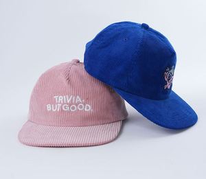 Gorras Snapback Personalizadas OEM con Logotipo Personalizado, Gorras Snapback de Pana de 5 Paneles Sin Estructura - Product Image 4