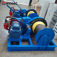 Palans électriques à grande vitesse JK de 2 tonnes à usage intensif avec système de contrôle de vitesse variable pour les projets de levage en gaine souterraine
