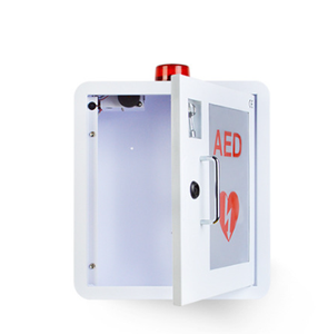 Kit de premiers soins MKR Boîte de rangement pour défibrillateur de type intérieur Alarme d'urgence Armoire murale à lumière <span class=keywords><strong>Aed</strong></span> - Product Image 5