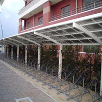 Vente flash : abri de voiture en aluminium avec toit en polycarbonate, résistant au vent fort, imperméable, avec structure en aluminium