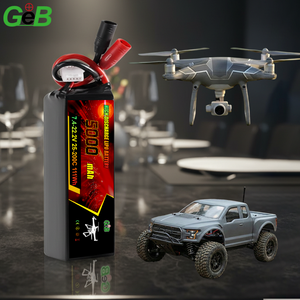 드론 배터리 1300/6000/6500/8000/5200/<span class=keywords><strong>5000mAh</strong></span> <span class=keywords><strong>6S</strong></span> 100C 고출력 리포 배터리 공장 직판 드론 FPV 항공기 모델용 - Product Image 2