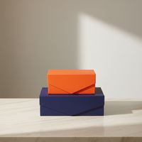 Boîte cadeau cosmétique carrée rigide haut de gamme avec poignée à fermeture magnétique |   Emballage réutilisable écologique de qualité supérieure, design personnalisé