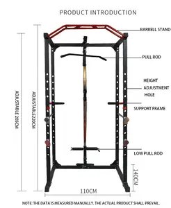 Factory Direct Supply Fitness Multi Squat Rack Stretch Power Kooi Voor Gym Gebruik