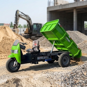 Triciclo Volquete de 3 Ruedas con Descarga Automática Hidráulica para Uso Agrícola y de Construcción Industrial - Product Image 3