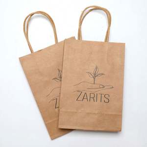 Sacs en papier kraft de qualité alimentaire, utilisés pour emballer les aliments à emporter, spéciaux pour les restaurants, échantillons gratuits - Product Image 6