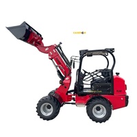 Chargeur frontal télescopique CASEREM TL10 de haute qualité, mini-chargeur sur roues diesel, directement de l'usine