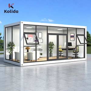 Kolida 40ft Prefabricated <strong>Container</strong> House Modular Villa Office Detachable Mobile Home Sandwich Panel Steel For Kitchen Use - Product Image 6