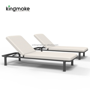 <span class=keywords><strong>Chaise</strong></span> longue moderne en aluminium <span class=keywords><strong>pour</strong></span> extérieur, démontable, <span class=keywords><strong>pour</strong></span> bord de <span class=keywords><strong>piscine</strong></span>, mobilier commercial de resort, transat de plage - Product Image 2