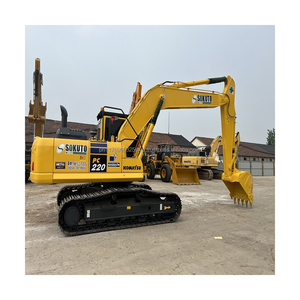 KOMATSU-Excavadora usada barata con excelente rendimiento, excavadora usada KOMATSU está a la venta, excavadora usada de segunda mano - Product Image 1