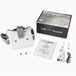 VR100 FPV Goggles 5.8G HD Display For Racing Drones - Product Image 1