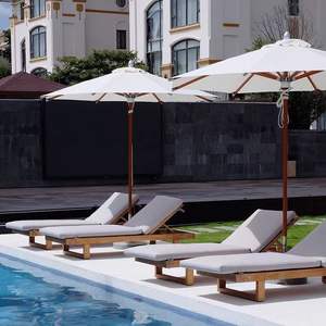 Ensemble <span class=keywords><strong>de</strong></span> meubles <span class=keywords><strong>de</strong></span> patio modernes et imperméables en <span class=keywords><strong>aluminium</strong></span> chaise longue pliable en métal lit <span class=keywords><strong>de</strong></span> jour pour hôtels piscines extérieures <span class=keywords><strong>bain</strong></span> <span class=keywords><strong>de</strong></span> <span class=keywords><strong>soleil</strong></span> - Product Image 2