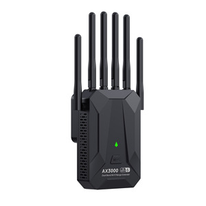 Amplificador de <span class=keywords><strong>señal</strong></span> repetidor inalámbrico AX3000M <span class=keywords><strong>WIFI</strong></span> 6 5G expansor de doble banda puerto de red Gigabit enrutador amplificador de <span class=keywords><strong>señal</strong></span> <span class=keywords><strong>WiFi</strong></span> - Product Image 3