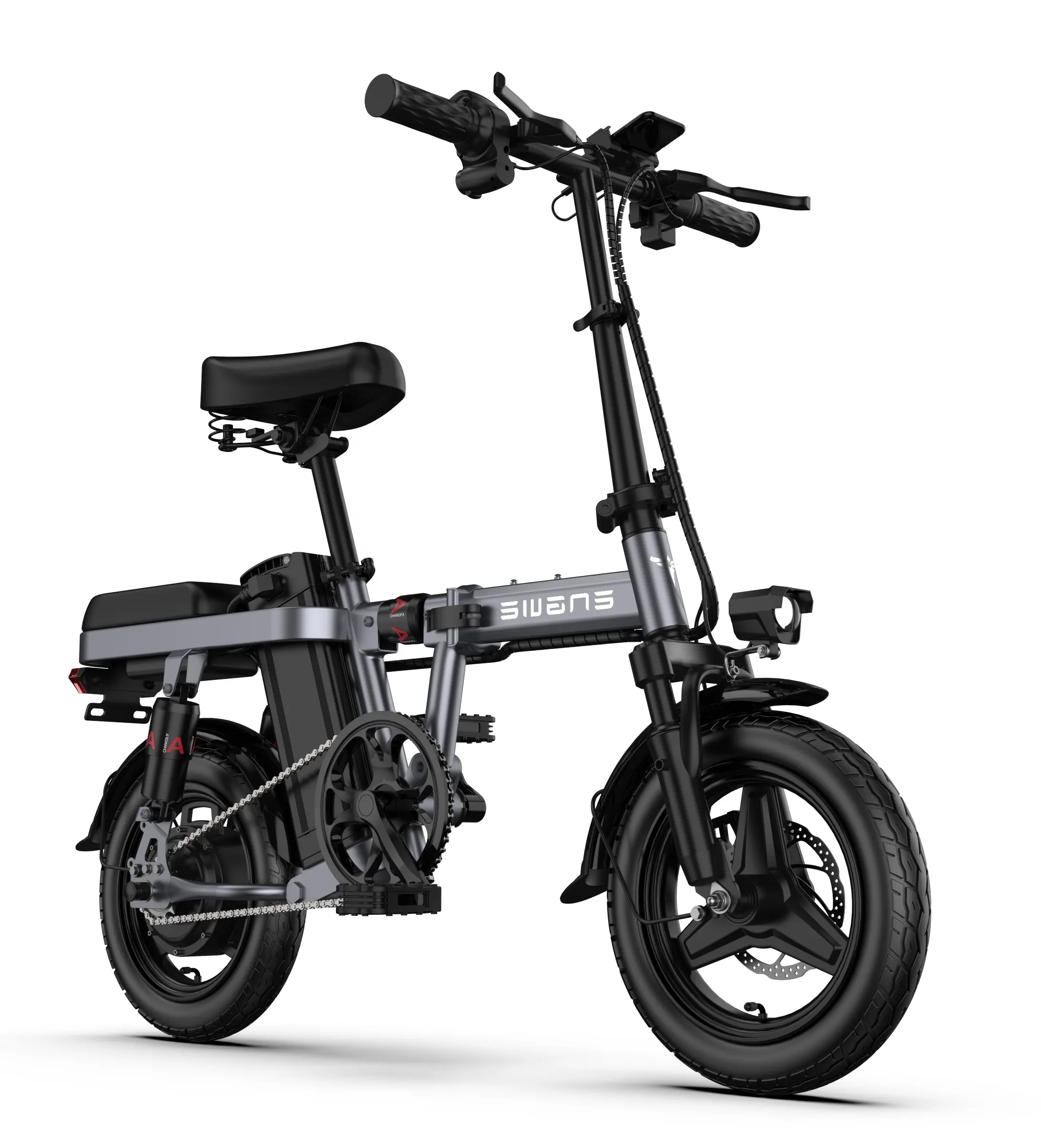 Magazzino ue dropshipping 350W Engwe T14 25 KM/H 48 v10ah luce pieghevole city road E Ebike bike bicicletta elettrica