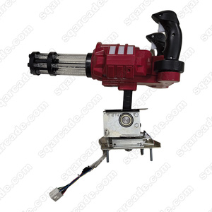 Máquina de juego de arcade de tiro para niños que funciona con monedas, simulador de <span class=keywords><strong>Gatling</strong></span>, pistola de tiro a la venta - Product Image 1