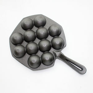 Mini <span class=keywords><strong>molde</strong></span> para panqueques holandés de hierro fundido portátil para hornear Poffertjes - Product Image 4