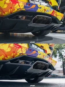ชุดแต่งตัวถังคาร์บอนไฟเบอร์เกรด OEM สำหรับ Aventador LP700 รุ่นใหม่ พร้อมลิ้นกันชนหน้าและดิฟฟิวเซอร์สปอยเลอร์ - Product Image 5