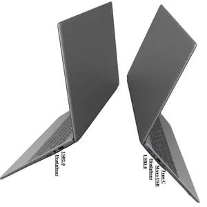 2023新しいデザイン工場卸売価格安いラップトップ良質クアッドコアN5095ラップトップ15.6 "薄いシルバーシェルラップトップ