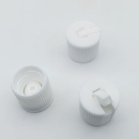 Bouchon à bec rabattable en plastique PP 18-410, couvercle de batterie à bec verseur de couleur blanche de 18mm pour bouteille