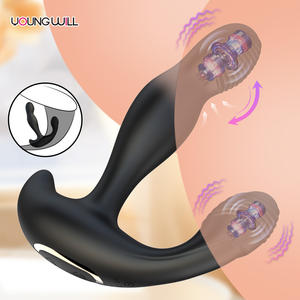 Dildo Realista de Doble Cara con Base de Ventosa y Función de Masajeador de Próstata para Estimulación del Punto G - Product Image 2