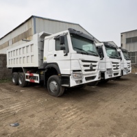 Camion benne d'occasion Howo 6x4 à dix roues, directement du fabricant, en bon état, à vendre