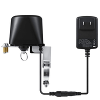 Válvula Inteligente WiFi para Tuberías de Gas con Control de Cierre Automático y Sensor de Fugas de Agua con Alarma para la Aplicación Tuya