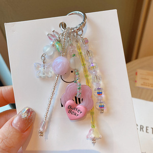 สายคล้องมืออะคริลิค DIY แบบสั่งทำได้  จี้โทรศัพท์หลากสีสัน น่ารัก สไตล์ Popmart ขายส่งจากจีน  พวงกุญแจ Skullpanda crybaby - Product Image 4