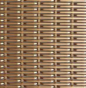 Maille de câble flexible dorée de qualité supérieure - Panneau mural extérieur décoratif pour systèmes de façade rideau de luxe - Product Image 1