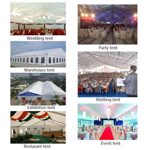 Tente extérieure de luxe en PVC 15X20M pour événements cérémonie de mariage <span class=keywords><strong>Barnum</strong></span> 300 500 1000 personnes tente 1000 places en <span class=keywords><strong>vente</strong></span> - Product Image 3