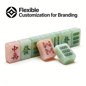 Fournisseur OEM ODM de Mahjong, jeu de Mahjong aspect jade, tuiles de Mahjong pour Singapour et la Malaisie, jeu familial - Product Image 1