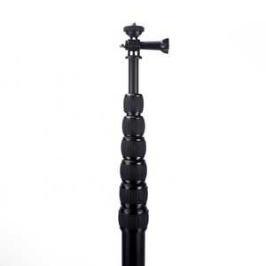 Monopode extensible de haute qualité 500 cm 5 m 5 mètres avec stabilisateur anti-vibration en alliage d'aluminium flexible professionnel - Product Image 3