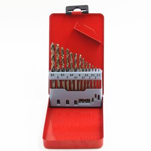 Juego de brocas eléctricas de cobalto M35 de acero de alta velocidad, con mango recto, para taladrar y cortar, con punta de yute y perforación de orificios abiertos, totalmente afiladas, para acero inoxidable - Product Image 1