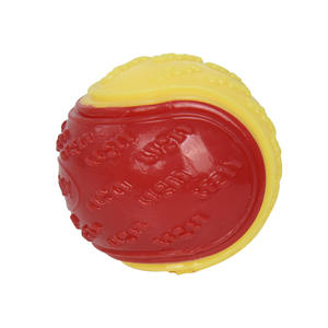 SY2025 Alta Qualità Novità 2025 Giocattolo per Cani in TPR Bicolore Sonoro, Resistente ai Morsi, per Allenamento e Interazione - Product Image 4