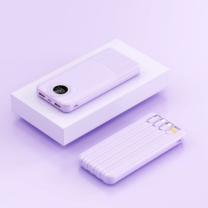 Banques d'alimentation portables haute capacité 20000mAh 30000mAh 22.5W PD avec sortie USB, écran LED et logo personnalisé 10000mAh - Product Image 1